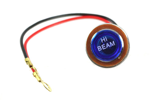 V-Twin Blue High Beam Indicator Lamp - 39-0247