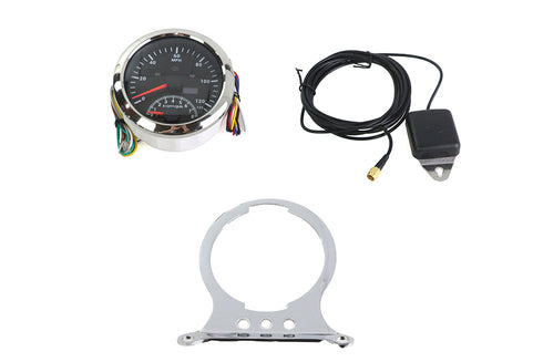 V-Twin 85mm GPS Combo Tachometer and Speedometer Kit - 39-0288