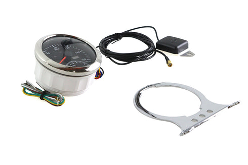 V-Twin 85mm GPS Combo Tachometer and Speedometer Kit - 39-0288