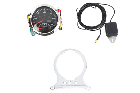V-Twin 85mm GPS Combo Tachometer and Speedometer Kit - 39-0288