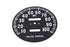 V-Twin Speedometer Tin Face - 39-0312