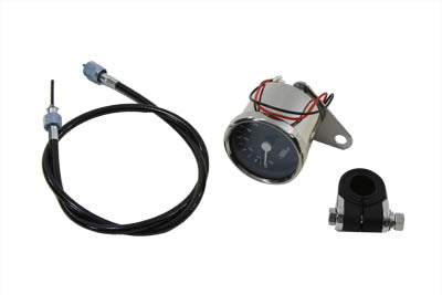 V-Twin 60mm Mini Tachometer - 39-0317