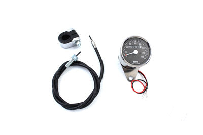 V-Twin Mini 60mm Speedometer Kit with 2240:60 Ratio - 39-0371
