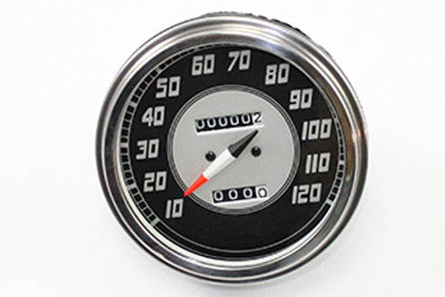 V-Twin Speedometer with 2240:60 Ratio and Late Needle - 39-0379