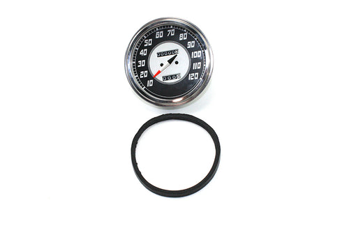 V-Twin Speedometer with 2240:60 Ratio and Late Needle - 39-0379