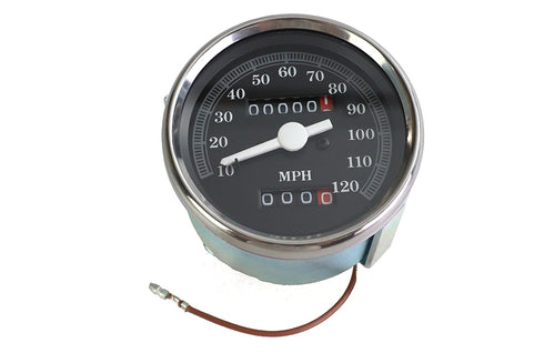V-Twin Speedometer Head with 2:1 Ratio - 39-0389
