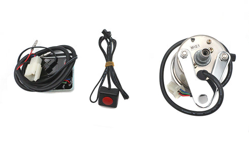 V-Twin Mini Multi Colored 60mm Speedometer with 2240:60 Ratio - 39-0433