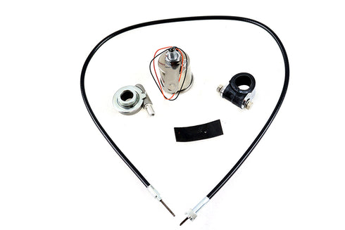 V-Twin Mini 48mm Speedometer with 2:1 Ratio - 39-0437