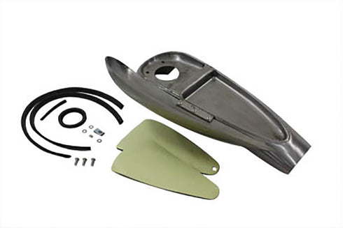 V-Twin Dash Cover Stash Box Raw - 39-0461