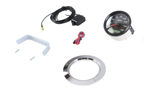 V-Twin 85mm GPS Speedometer Kit - 39-0476
