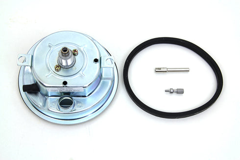 V-Twin Replica 2:1 Speedometer with Orange Needle - 39-0482