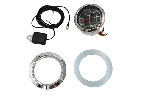 V-Twin 85mm GPS Speedometer Kit - 39-0483