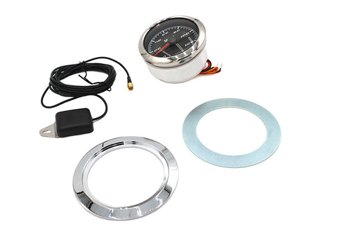 V-Twin 85mm GPS Speedometer Kit - 39-0483