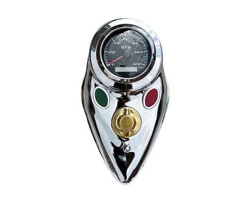 V-Twin 85mm GPS Speedometer Kit - 39-0483