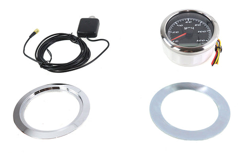 V-Twin 85mm GPS Speedometer Kit - 39-0486