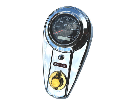 V-Twin 85mm GPS Speedometer Kit - 39-0486
