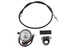V-Twin Mini 60mm Speedometer with 2:1 Ratio - 39-0550