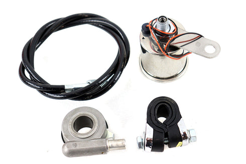 V-Twin Deco Mini 48mm Speedometer Kit with 2:1 Ratio - 39-0554