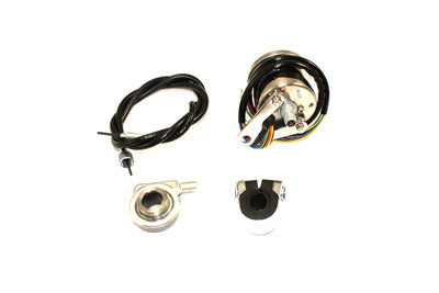 V-Twin Mini 60mm Speedometer with 2:1 Ratio - 39-0556
