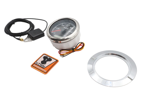 V-Twin 85mm GPS Speedometer Kit - 39-0574