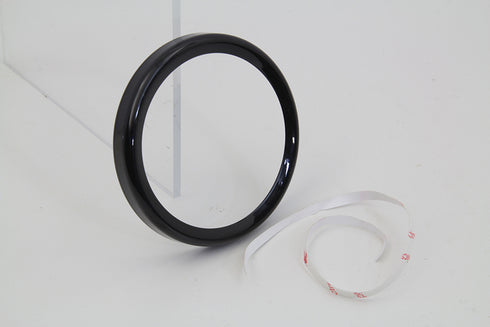 V-Twin Instrument Gauge Bezel Black - 39-0701