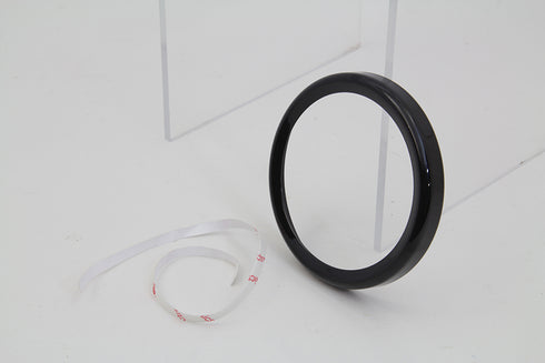 V-Twin Instrument Gauge Bezel Black - 39-0701