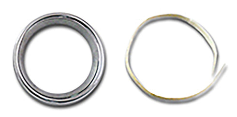 V-Twin 2 inch Gauge Bezel Cover Chrome - 39-0704