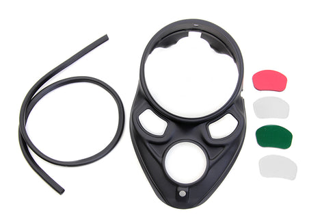 V-Twin Black Dash Panel - 39-0747