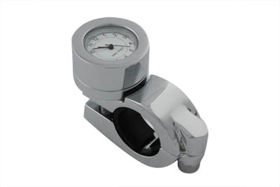 V-Twin Chrome Handlebar Clock Assembly - 39-0785