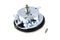 V-Twin Replica 2:1 Speedometer with White Needle - 39-0829