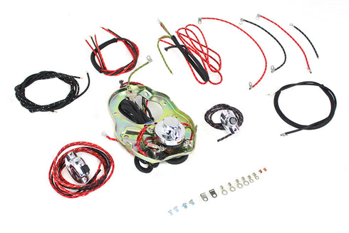 V-Twin 1936-1937 Knucklehead Dash Base Assembly - 39-0834