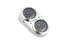 V-Twin GPS Speedometer and Tachometer Dash Kit Chrome - 39-0840