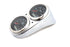 V-Twin GPS Speedometer and Tachometer Dash Kit Chrome - 39-0840