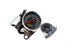 V-Twin Mini Mechanical Speedometer with 2:1 Ratio - 39-0858