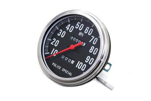 V-Twin Police Speedometer 2:1 Ratio - 39-0862