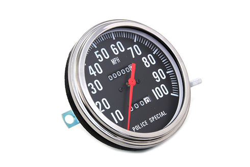 V-Twin Police Speedometer 2:1 Ratio - 39-0862