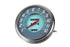 V-Twin FLH 2:1 Ratio Replica Gray-Blue Face Speedometer - 39-0891