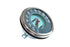 V-Twin FLH 2:1 Ratio Replica Gray-Blue Face Speedometer - 39-0891
