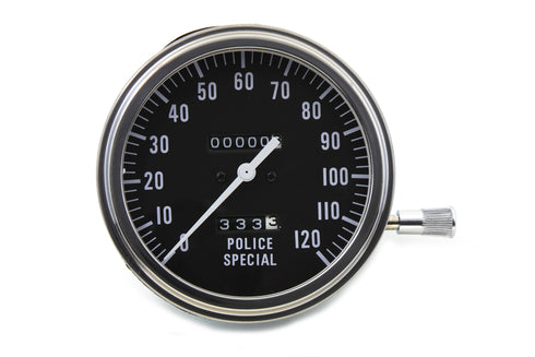 V-Twin Police Special Speedometer with 2:1 Ratio - 39-0932