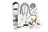 V-Twin Long Rider Style Dash Kit with 2:1 Speedometer - 39-0973