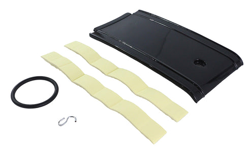 V-Twin Die Cast Tank Trim Cover Black - 39-1109