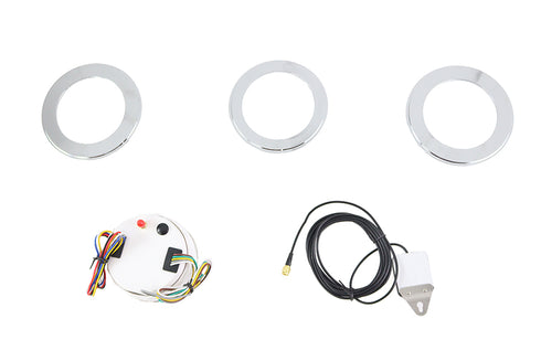 V-Twin 85mm GPS Speedometer and Tachometer Kit - 39-1124