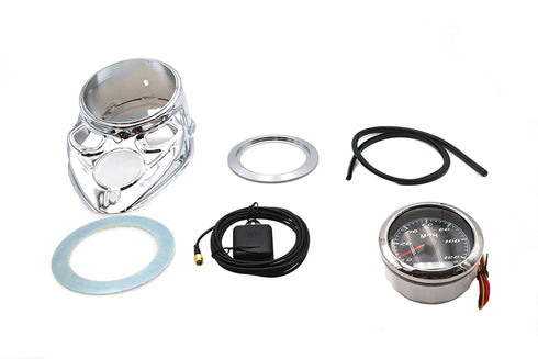 V-Twin 85mm GPS Speedometer Kit - 39-1132