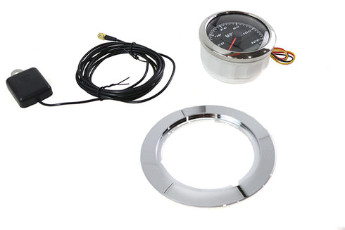 V-Twin 85mm GPS Speedometer Kit - 39-1137