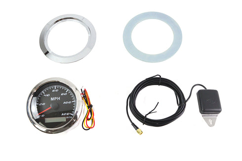 V-Twin 85mm GPS Speedometer Kit - 39-1138
