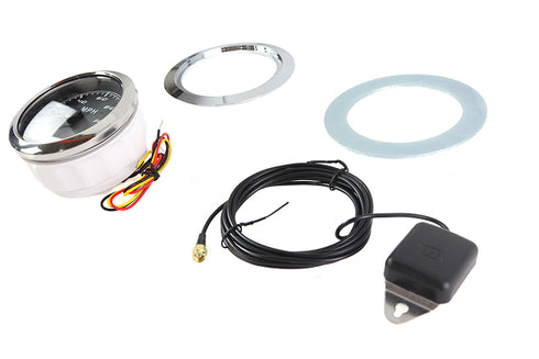 V-Twin 85mm GPS Speedometer Kit - 39-1138