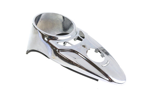 V-Twin Dash Cover Chrome - 39-1306