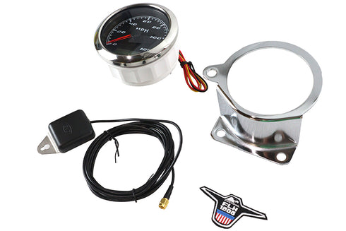 V-Twin 85mm GPS Speedometer Kit - 39-1782