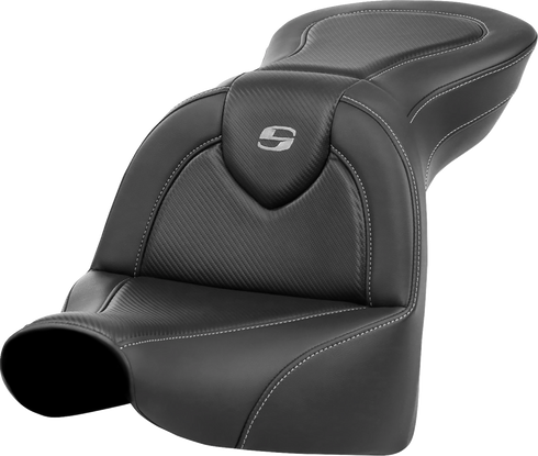 SADDLEMEN Roadsofa™ Seat - without Backrest - Carbon Fiber - FXBR/S '18-'20 818-31-185