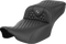 SADDLEMEN Roadsofa™ Extended Reach Seat - without Backrest - Honeycomb - Dark Gray Stitch - FLTR/FLHX '23-'24 823-07-19002